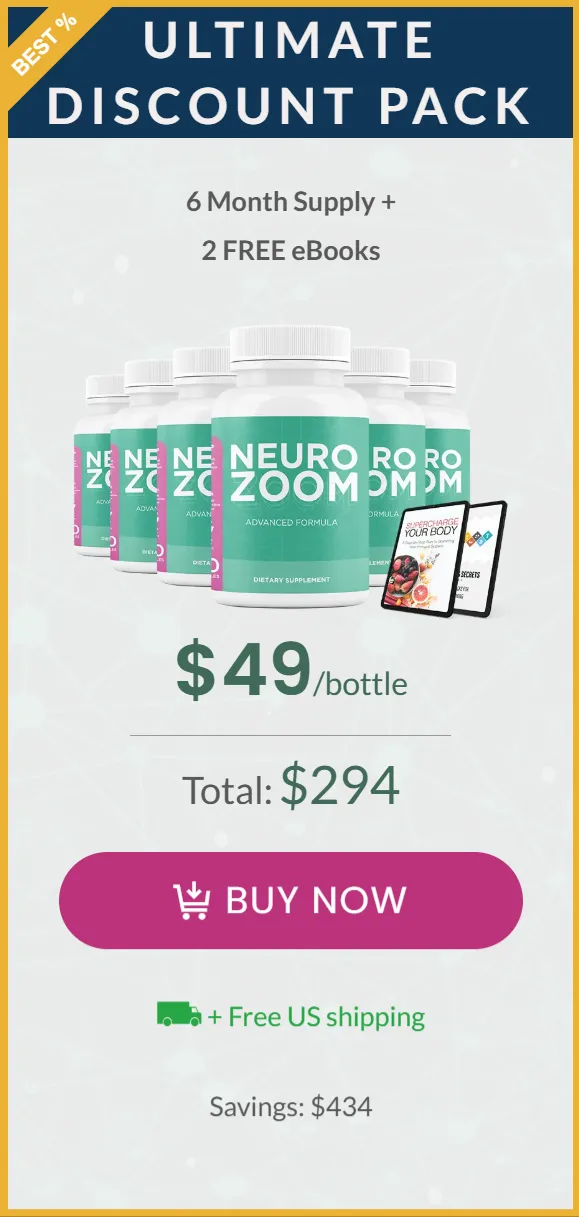 Neurozoom 6 bottles